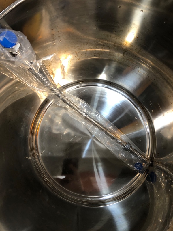 Photo 1 of USED: VEVOR Water Alcohol Distiller, 3 Gal, Distillery Kit w/Circulating Pump, Alcohol Still Copper Tube, Whiskey Distilling Kit w/Build-In Thermometer, Whiskey Making Kit for DIY Alcohol, Stainless Steel 3Gal