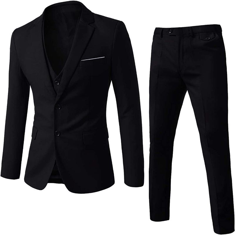 Photo 1 of WEEN CHARM Mens Suits 2 Button Slim Fit 3 Pieces Suit
small