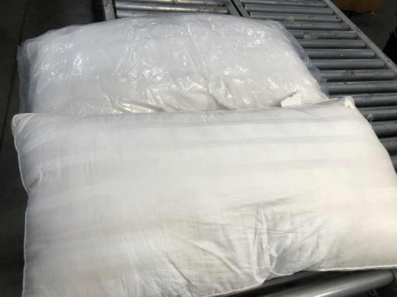 Photo 3 of **1 PILLOW NEEDS CLEANING**
Down Alternative Pillows for Sleeping Plush (2 Pack King)