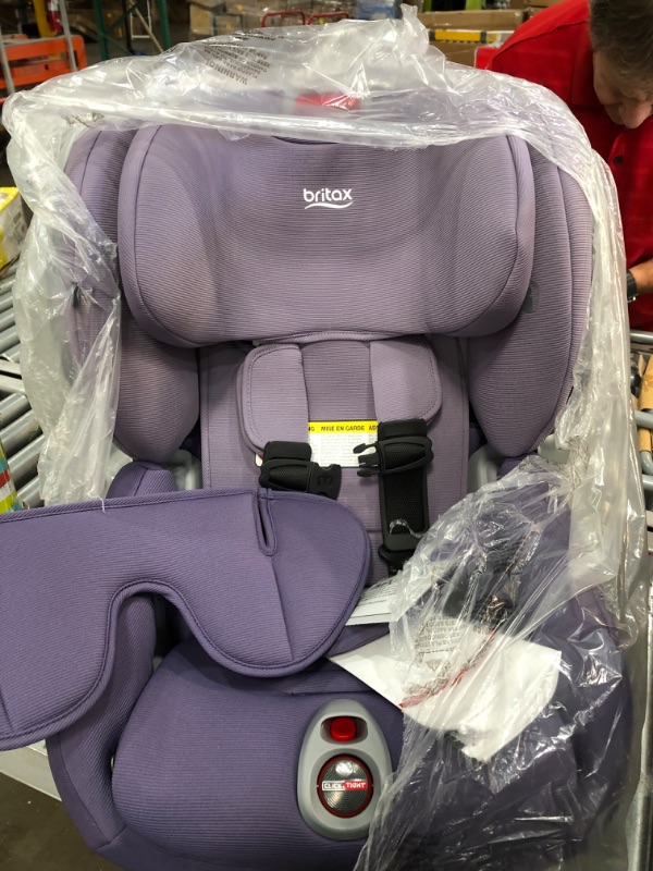 Photo 3 of Britax Advocate Clicktight Convertible Car Seat, Purple Ombre SafeWash Purple Ombre Advocate