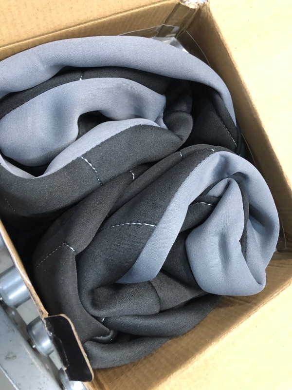 Photo 3 of **USED**
Motor Trend SpillGuard Waterproof Car Seat Covers for Front Seats, Gray Stripes – Durable Neoprene Car Seat Protectors, Easy to Install, Interior Covers for Auto Truck Van SUV,4 pc Front Seat Covers