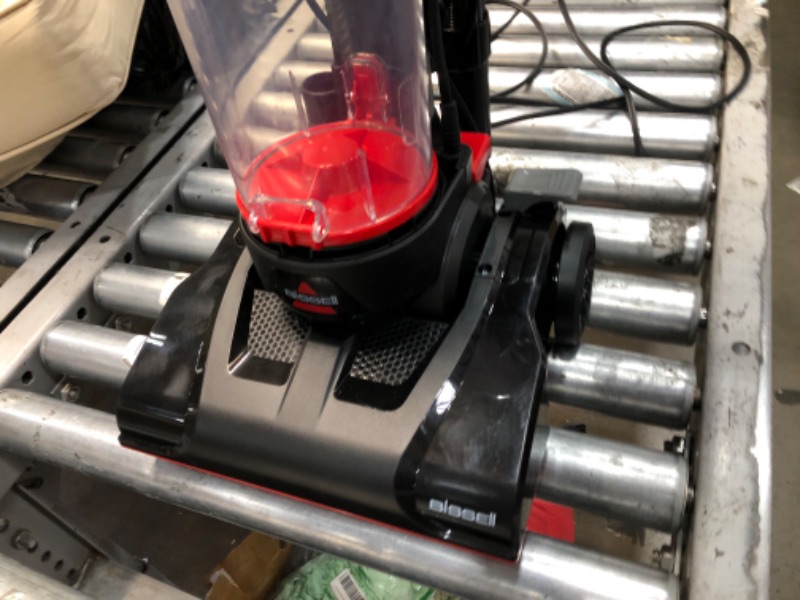 Photo 7 of **storage container is loose**
bissell red vacuum Cleanview Compact
