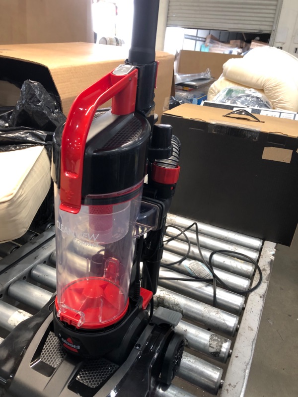 Photo 9 of **storage container is loose**
bissell red vacuum Cleanview Compact
