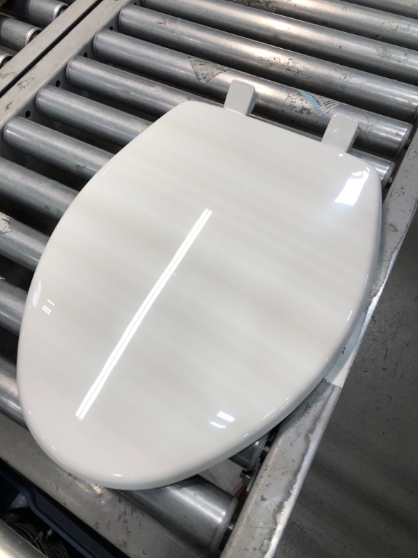 Photo 2 of 18 INCH X 14 INCH TOILET SEAT WITH HARDWARE, VIEW PHOTOS**