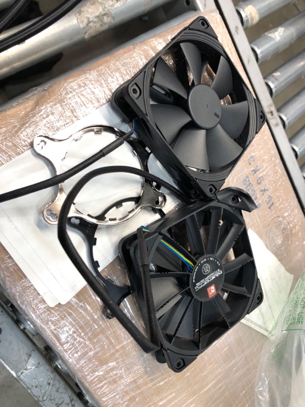 Photo 6 of **USED**
ASUS ROG Ryujin II 240 RGB all-in-one liquid CPU cooler 240mm Radiator (3.5"color LCD, embedded pump fan and 2xNoctua iPPC 2000 PWM 120mm radiator fans, compatible with Intel LGA1700,1200 &AM4 socket)
