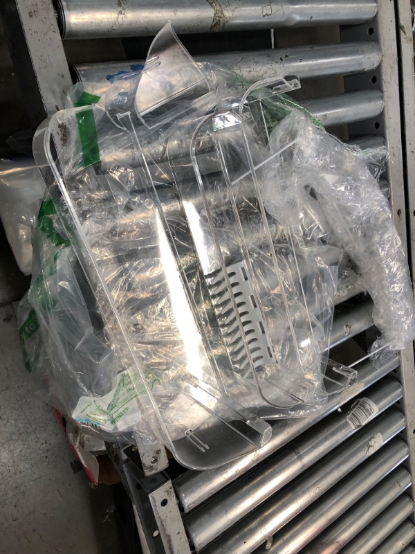 Photo 1 of **minor damage to plastic view photos**
DOMETIC 29325760655 Refrigerator Door Shelf 5-Piece Kit - Clear