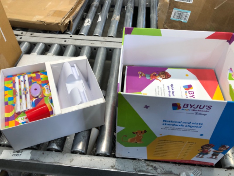 Photo 2 of BYJU’S Learning Kits: Disney, 2nd Grade Premium Edition - Ages 6-8 - Featuring Disney & Pixar Characters - Reading, Grammar, Multiplication/Division & Writing - Powered by Osmo-Works with Fire Tablet Fire Tablet 2nd Grade