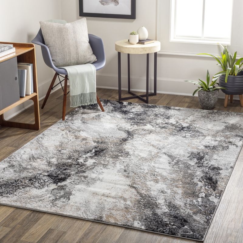 Photo 1 of 5'3" x 7'3" Galup Modern Abstract Area Rug
