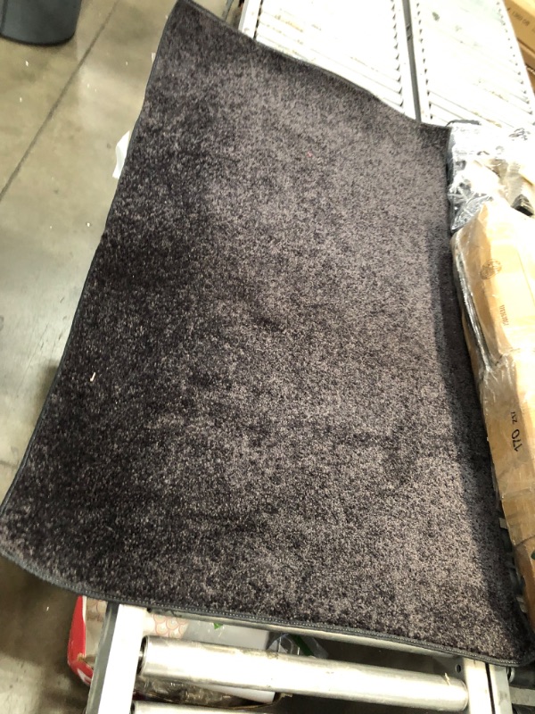 Photo 1 of **USED**
3'FT W X 5'FT L BLACK RUG 