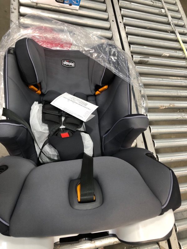 Photo 2 of Chicco MyFit Harness + Booster Car Seat, 5-Point Harness Car Seat and High Back Booster Seat, For children 25-100 lbs. | Fathom/Grey/Blue Fathom/Grey/Blue MyFit