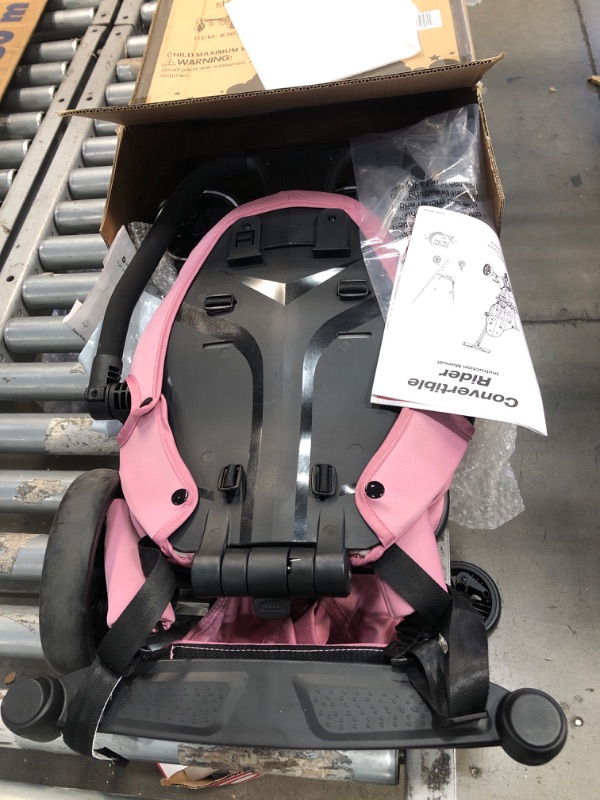 Photo 2 of Dream On Me Drift Rider Baby Stroller in Pink, Lightweight Stroller with Compact Fold, Sturdy Design, 360 Degree Angle Rotation Travel Stroller Pink Stroller