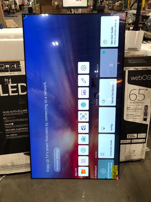 Photo 5 of LG OLED B1 Series 65” Alexa Built-in 4k Smart TV, 120Hz Refresh Rate, AI-Powered 4K, Dolby Vision IQ and Dolby Atmos, WiSA Ready, Gaming Mode (OLED65B1PUA, 2021)
