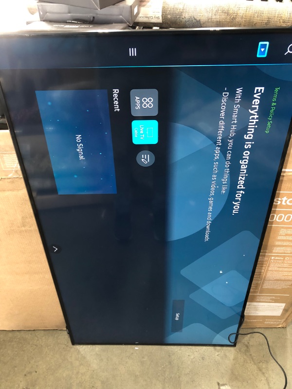 Photo 3 of SAMSUNG 50-Inch Class Crystal 4K UHD AU8000 Series HDR, 3 HDMI Ports, Motion Xcelerator, Tap View, PC on TV, Q Symphony, Smart TV with Alexa Built-In (UN50AU8000FXZA, 2021 Model)
