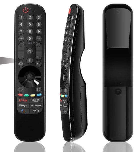 Photo 1 of SET OF 2 -ZYK MR22GA for LG Magic Remote with Pointer and Voice Function Replacement for LG Smart TV Remote Control AKB76039902 Voice Remote for Most LG Smart TVs Including UHD OLED QNED NanoCell 4K 8K Series
