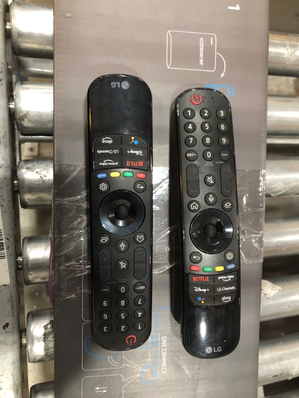 Photo 2 of SET OF 2 -ZYK MR22GA for LG Magic Remote with Pointer and Voice Function Replacement for LG Smart TV Remote Control AKB76039902 Voice Remote for Most LG Smart TVs Including UHD OLED QNED NanoCell 4K 8K Series
