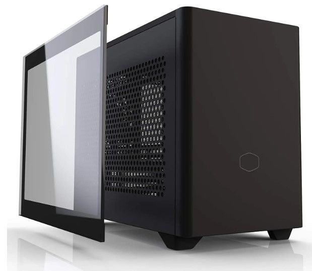 Photo 1 of Cooler Master NR200P SFF Small Form Factor Mini-ITX Case with Tempered glass or Vented Panel Option, PCI Riser Cable, Triple-slot GPU, Tool-Free and 360 Degree Accessibility
