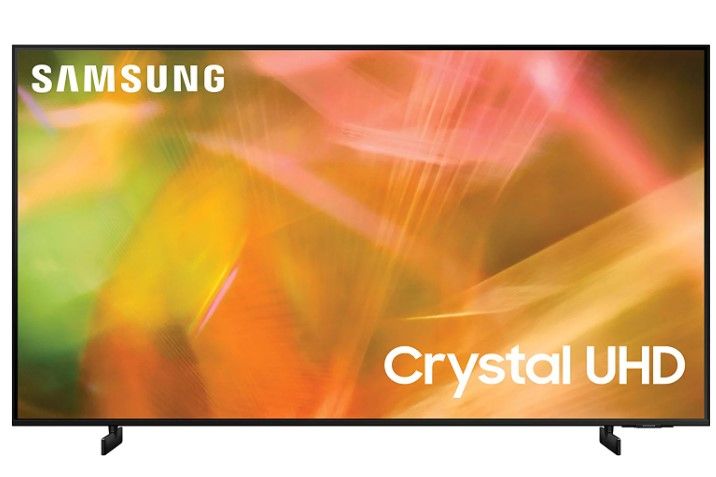 Photo 1 of SAMSUNG 65-Inch Class Crystal 4K UHD AU8000 Series HDR, 3 HDMI Ports, Motion Xcelerator, Tap View, PC on TV, Q Symphony, Smart TV with Alexa Built-In (UN65AU8000FXZA, 2021 Model)
