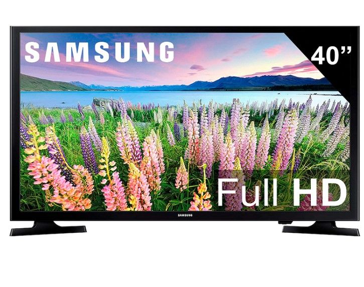Photo 1 of **LINES ON SCREEN**SAMSUNG 40-inch Class LED Smart FHD TV 1080P (UN40N5200AFXZA, 2019 Model)
