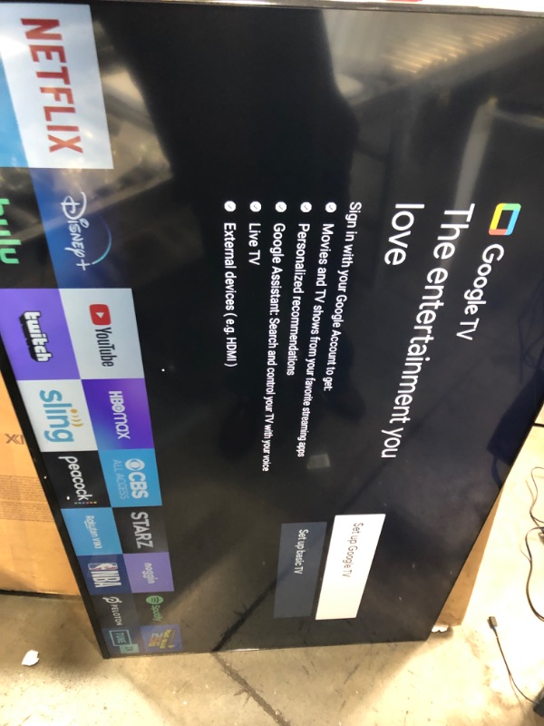 Photo 4 of **SEE NOTES** Sony 65 Inch 4K Ultra HD TV X90K Series: BRAVIA XR Full Array LED Smart Google TV with Dolby Vision HDR and Exclusive Features for The Playstation® 5 XR65X90K- 2022 Model
