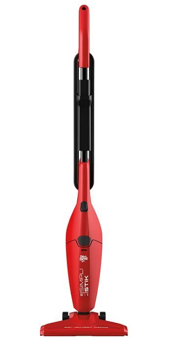 Photo 1 of Dirt Devil Simpli-Stik Vacuum Cleaner, 3-in-1 Hand and Stick Vac, Small, Lightweight and Bagless, SD20000RED, Red
