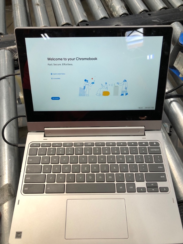 Photo 6 of Lenovo IdeaPad Flex 3 Chromebook 11.6" Touchscreen 2-in-1 Laptop, Intel Celeron N4020 up to 2.6GHz, 4GB DDR4 RAM, 64GB eMMC, WiFi, Bluetooth, Abyss Blue, Chrome OS, BROAG 4Feet USB Extension Cable
