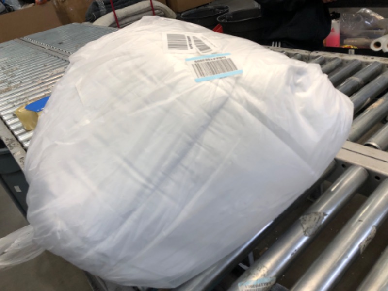 Photo 3 of ***opened- needs cleaning**
Cooling Mattress Topper Queen for Back Pain, Extra Thick Mattress Pad Cover, Plush Pillow Top Overfilled with Down Alternative, Deep Elastic Pocket, White Queen White