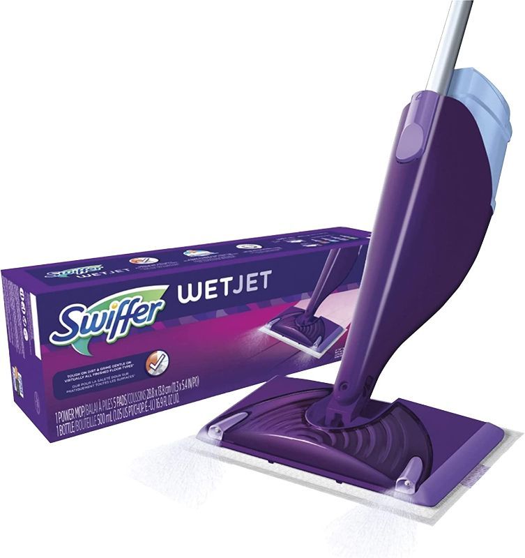 Photo 1 of **MISSING PARTS** Swiffer WetJet Mop Starter Kit (1 Spray Mop)
