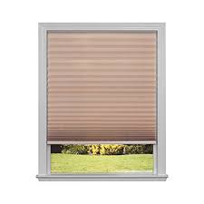 Photo 1 of **MINOR DAMAGE** Easy Lift Trim-at-Home Cordless Cellular Light Filtering Fabric Shade Natural, 60 in x 64 in, (Fits windows 43"- 60")