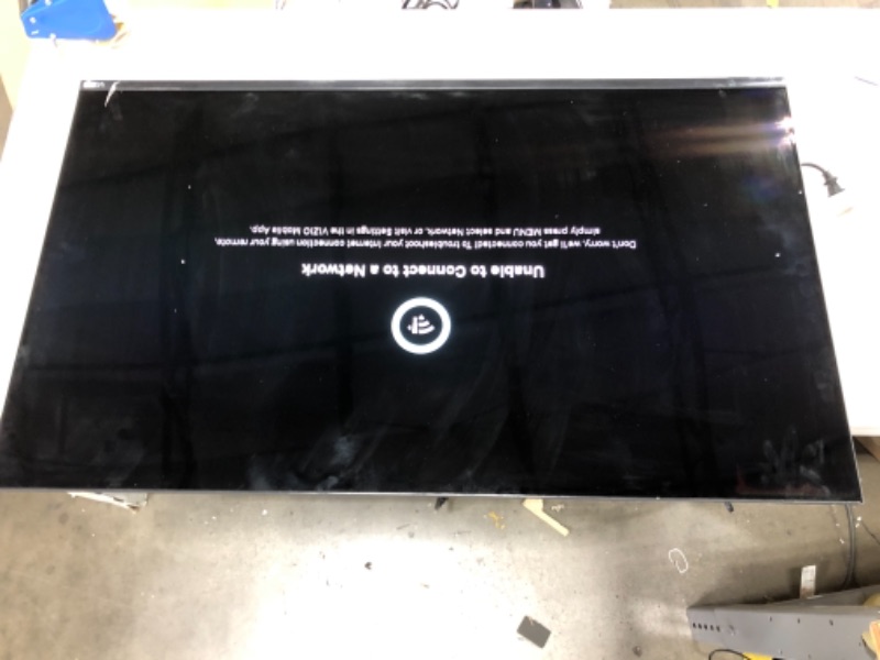 Photo 2 of **SCREEN DAMAGED REVIEW PHOTOS** VIZIO 50-inch MQX Series Premium 4K 120Hz QLED HDR Smart TV with Dolby Vision, Active Full Array, 240Hz @ 1080p PC Gaming, WiFi 6E, and Alexa Compatibility M50QXM-K01, 2023 Model