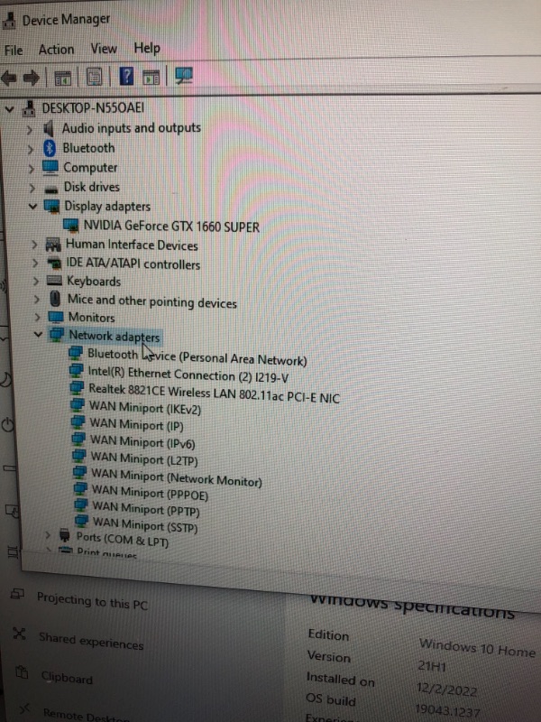 Photo 3 of *DAMAGED FACE* UNIIT HAS BEEN PREVIOUSLY USED**MISSING PARTS** Skytech Shadow Gaming PC Desktop – Intel Core i7 11700F 2.5 GHz, RTX 3070, 1TB NVME SSD, 16G DDR4 3200, 600W Gold PSU, 240mm AIO, AC Wi-Fi, Windows 10 Home 64-bit
