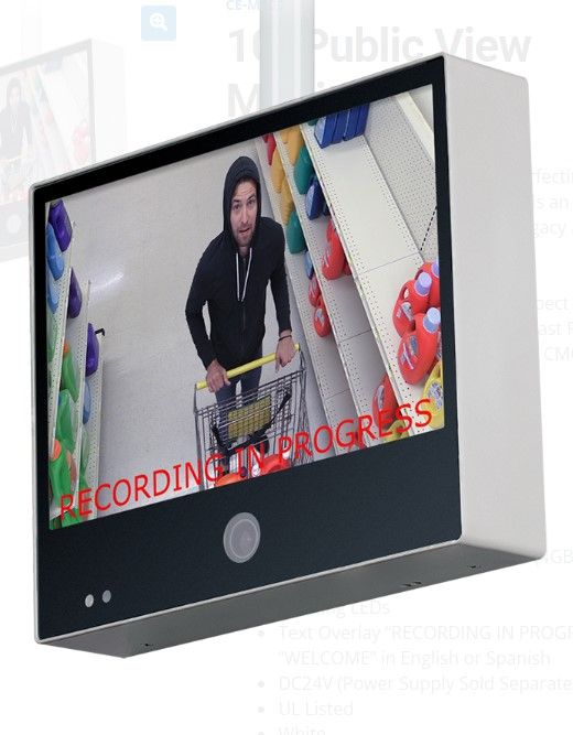 Photo 1 of clinton electronics CE-M10S
10? Public View Monitor