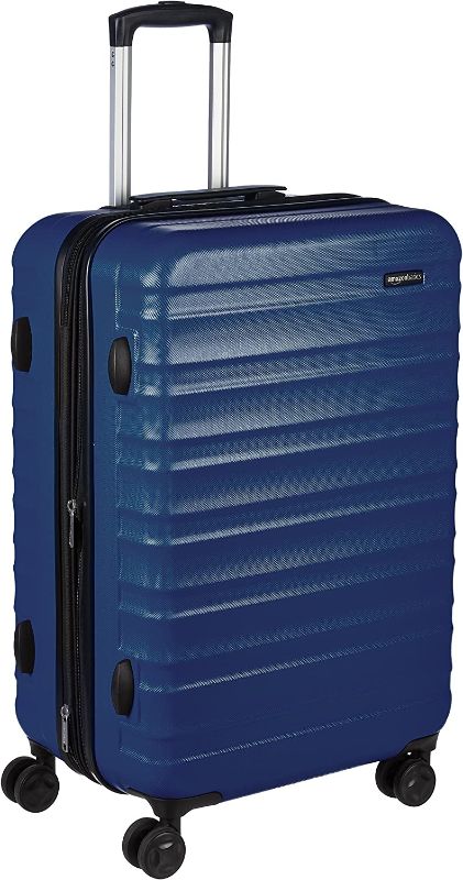 Photo 1 of Amazon Basics 26-Inch Hardside Spinner, Navy Blue
