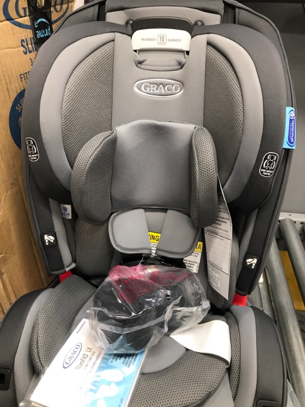 Photo 2 of Graco Extend2Fit Convertible Car Seat, Ride Rear Facing Longer with Extend2Fit, Gotham