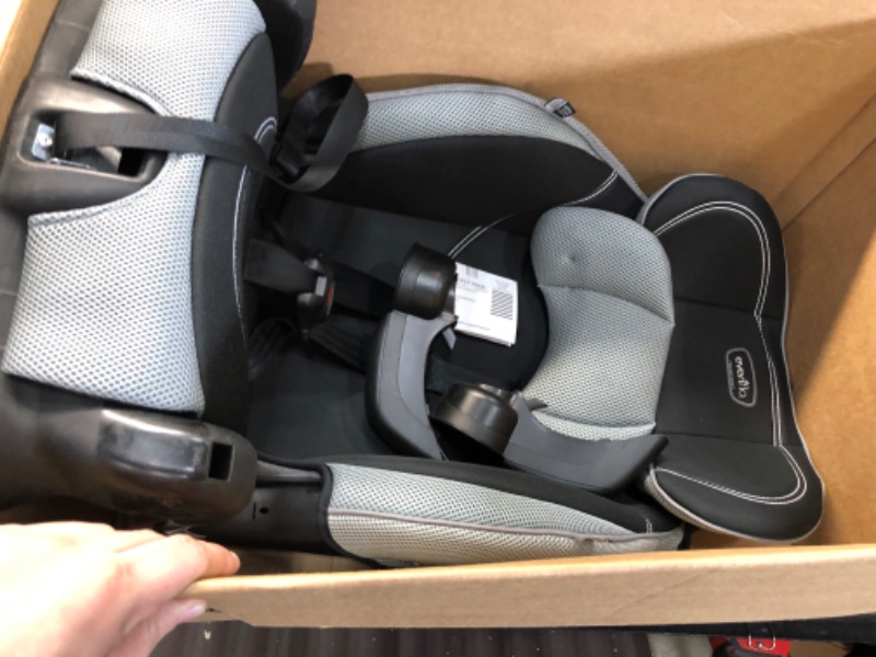 Photo 2 of Evenflo Chase Plus 2-in-1 Booster Car Seat (Huron Black)
