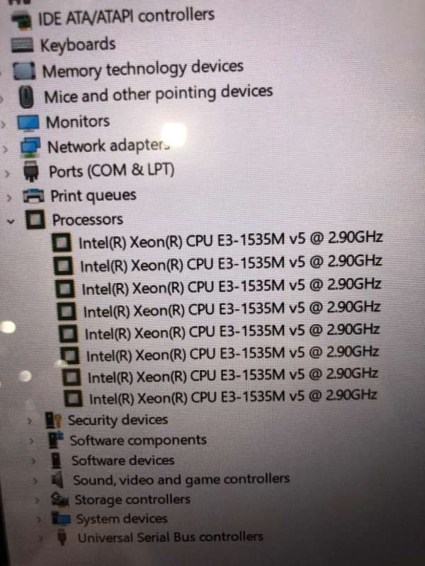 Photo 8 of Lenovo ThinkPad P50 Workstation Laptop - Windows 10 Pro - Intel Xeon E3-1505M, 16GB RAM, 512GB SSD 15.6 FHD IPS (1920x1080) Display, NVIDIA Quadro M2000M 4GB VRAM (Renewed)
