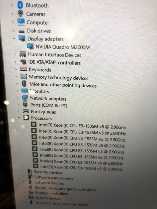 Photo 6 of *see notes****Lenovo ThinkPad P50 Workstation Laptop - Windows 10 Pro - Intel Xeon E3-1505M, 16GB RAM, 512GB SSD 15.6 FHD IPS (1920x1080) Display, NVIDIA Quadro M2000M 4GB VRAM (Renewed)
