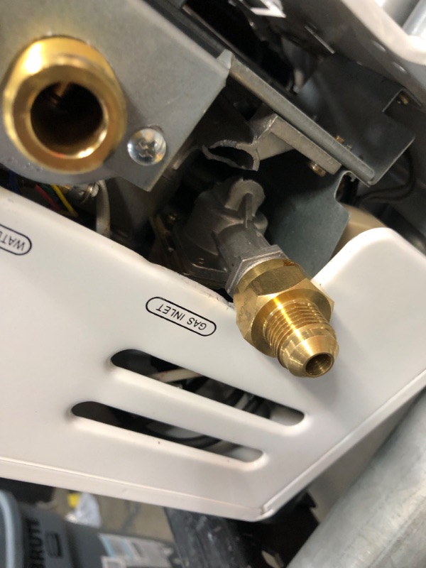 Photo 1 of PARTS ONLY 
Flame King Tankless Outdoor Portable Propane Gas 10L 2.64GPM Water Heater 68,000 BTU for Hot Water Shower, RV, Camping, Farm, Cabins