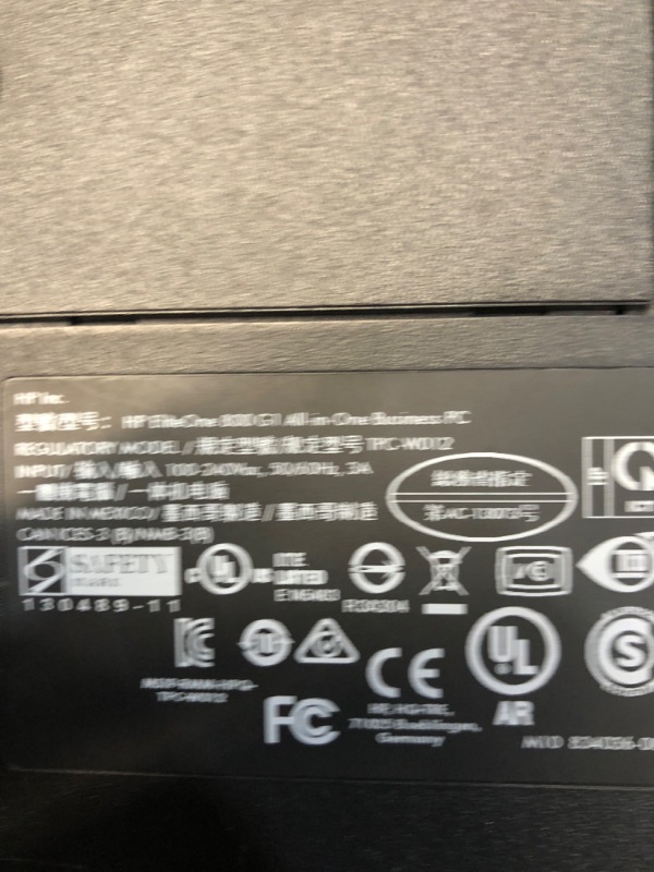 Photo 21 of HP G5R41UT EliteOne 800 G1 All-in-One Computer 23" Desktop
Intel Core i5-4590s Processor 3.0 GHz( cache) 4GB DDR3 500 GB 7200 rpm Hard Drive