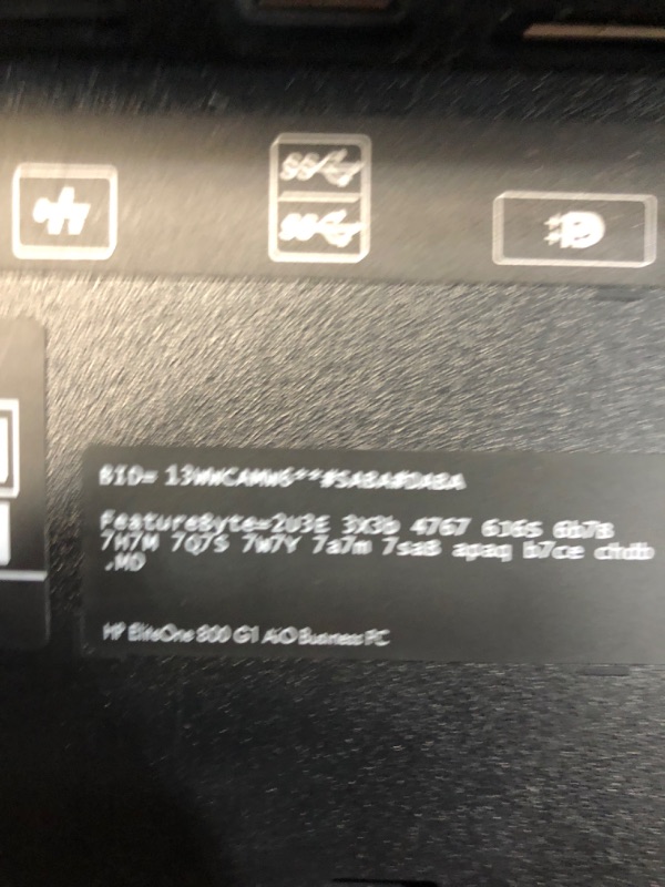 Photo 1 of HP G5R41UT EliteOne 800 G1 All-in-One Computer 23" Desktop
Intel Core i5-4590s Processor 3.0 GHz( cache) 4GB DDR3 500 GB 7200 rpm Hard Drive