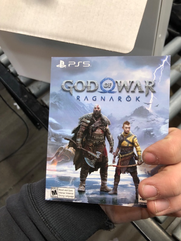 Photo 9 of Sony PlayStation PS5 Console – God of War Ragnarök Bundle 