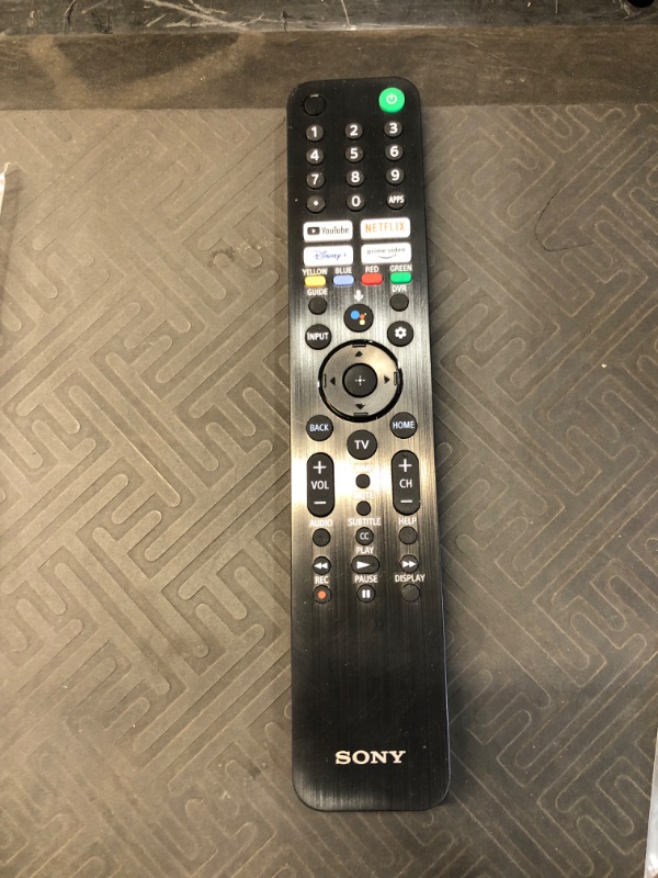 Photo 2 of  Sony RMF-TX520U 1-009-952-11 Remote Control Compatible with TV Models Bravia, KD-43X80J KD-43X85J KD-50X80J XR-50X90J XR-50X94J XR-55A80J XR-55A84J - Includes Netflix, Disney+, Prime, YouTube