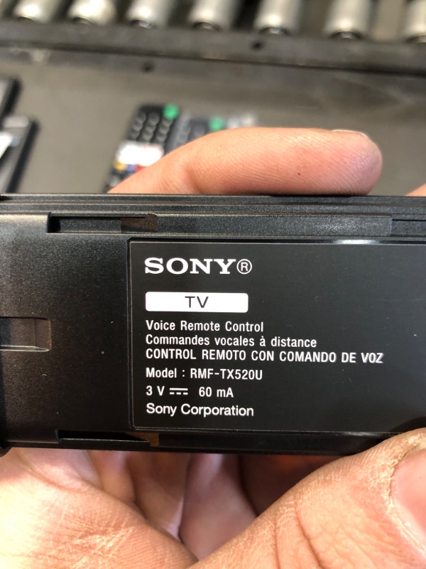 Photo 3 of  Sony RMF-TX520U 1-009-952-11 Remote Control Compatible with TV Models Bravia, KD-43X80J KD-43X85J KD-50X80J XR-50X90J XR-50X94J XR-55A80J XR-55A84J - Includes Netflix, Disney+, Prime, YouTube