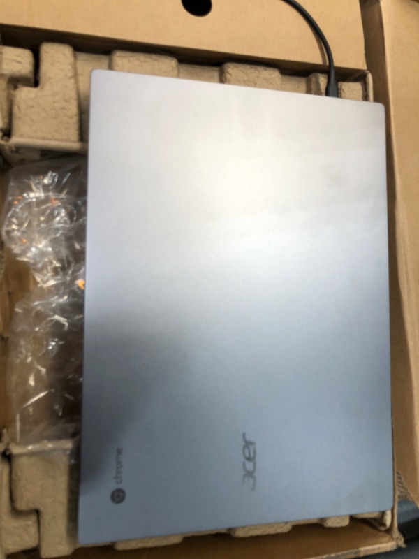 Photo 7 of Acer Chromebook 714 CB714-1WT-3447 14" Full HD Touchscreen Notebook Computer, Intel Core i3-8130U 2.20GHz, 8GB RAM, 64GB Flash Storage, Chrome OS, Steel Gray