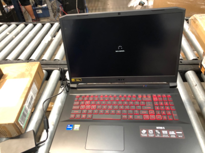 Photo 12 of Acer Nitro 5 AN517-54-79L1 Gaming Laptop | Intel Core i7-11800H | NVIDIA GeForce RTX 3050Ti Laptop GPU | 17.3" FHD 144Hz IPS Display | 16GB DDR4 | 1TB NVMe SSD | Killer Wi-Fi 6 | Backlit KB | Win 11