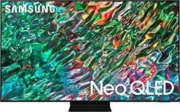 Photo 1 of SAMSUNG 65-Inch Class Neo QLED 4K QN90B Series Mini LED Quantum HDR 32x, Dolby Atmos, Object Tracking Sound+, Anti-Glare, Ultra Viewing Angle, Smart TV with Alexa Built-In (QN65QN90BAFXZA, 2022 Model)
