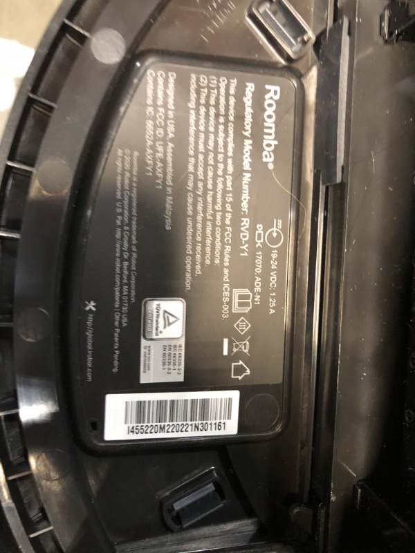 Photo 9 of IROBOT ROOMBA I4+ EVO (4552) ROBOT VACUUM WITH AUTOMATIC DIRT DISPOSAL - EMPTIES ITSELF FOR UP TO 60 DAYS, WI-FI CONNECTED MAPPING, COMPATIBLE WITH ALEXA, IDEAL FOR PET HAIR, CARPETS
