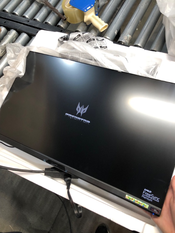 Photo 2 of Acer Predator XB283K KVbmiipruzx 28" UHD 3840 x 2160 Agile-Splendor IPS PC & Console Gaming Monitor | AMD FreeSync Premium/G-SYNC Compatible | 144Hz | 1ms | 1xUSB Type-C, 1xDP 1.4, 2xHDMI 2.1 & 4xUSB