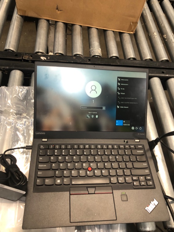 Photo 2 of UNABLE TO RESET HAS PASSWORD
Lenovo ThinkPad X1 Carbon Laptop 5th Generation, Intel Core i7-7600U 3.90 GHz, 16GB RAM, 256GB SSD, 14 WQHD IPS 2560x1440 Display, Fingerprint Reader, Supported Windows 10 Pro, Renewed 2018
