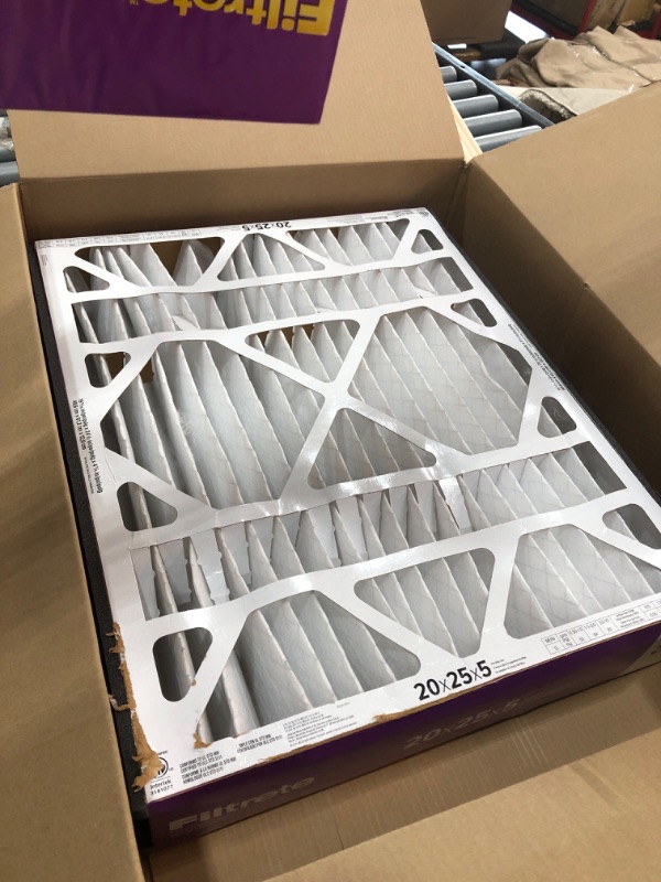 Photo 2 of 3M Filtrete Ultra Allergen Healthy Living Deep Pleat Furnace Filter