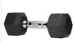 Photo 1 of Balancefrom Rubber Encased Hex Dumbbell in Pairs 15 lbs